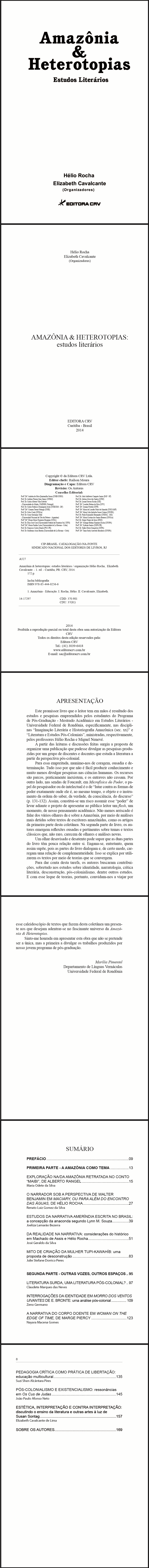 AMAZÔNIA & HETEROTOPIAS:<br>estudos literários